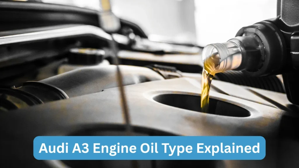 Audi A3 Engine Oil Type Explained