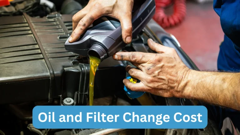 Oil and Filter Change Cost