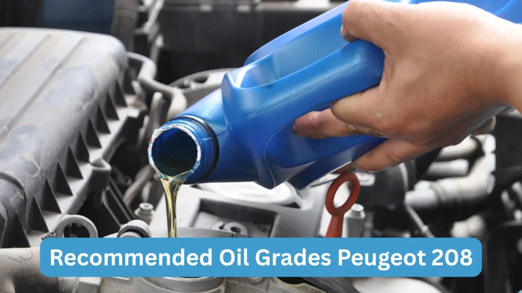 Recommended Oil Grades Peugeot 208